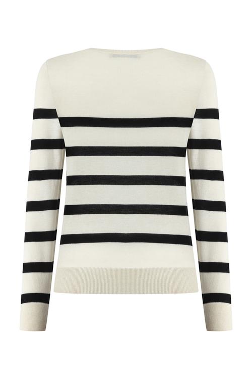  ÇİZGİLİ BİSİKLET YAKA TRİKO KAZAK