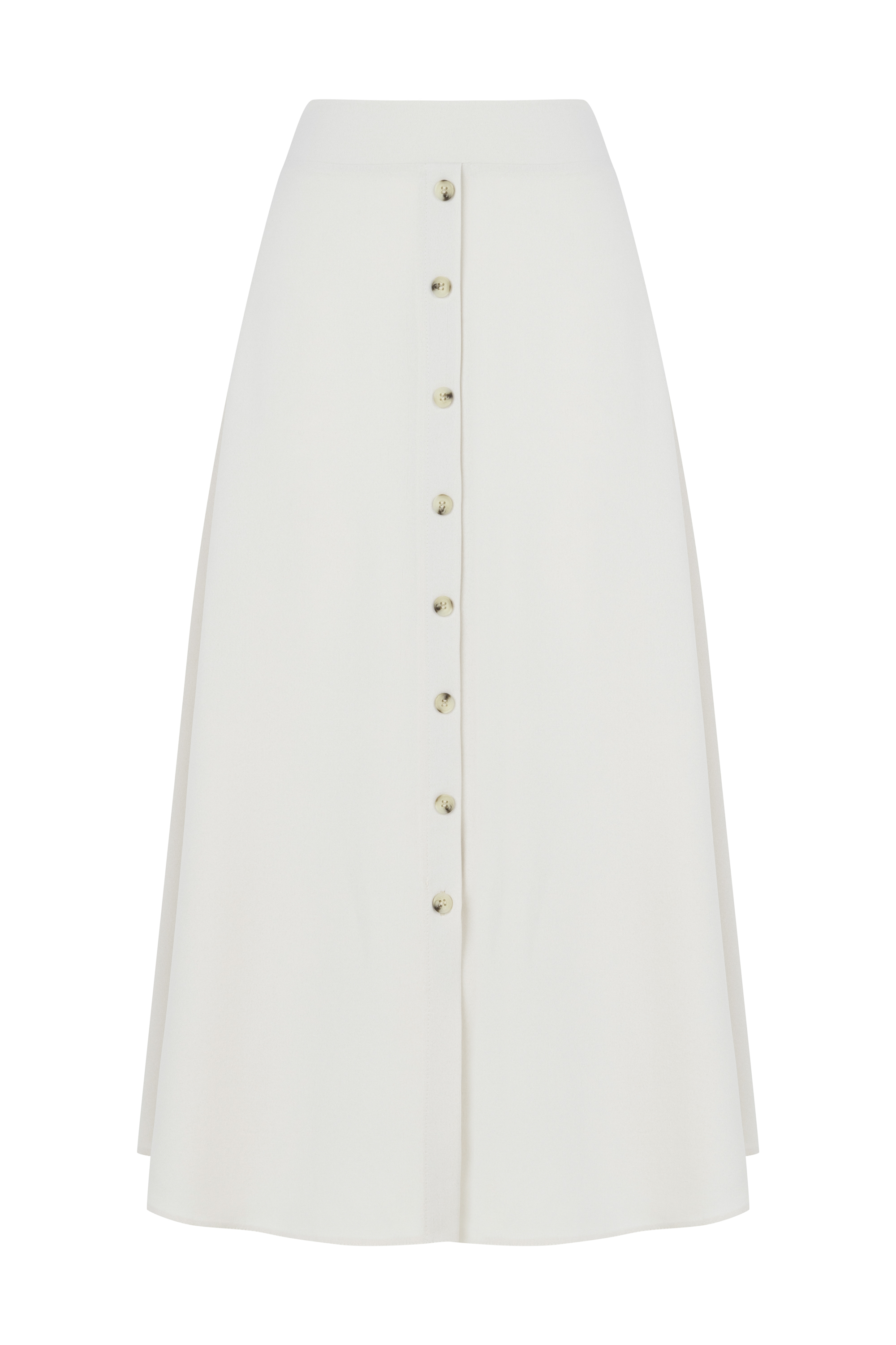 DÜĞMELİ A FORM MİDİ ETEK