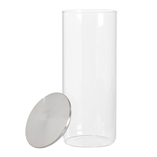  BOROSILIKAT CAM KAVANOZ 1670 ML - SILVER