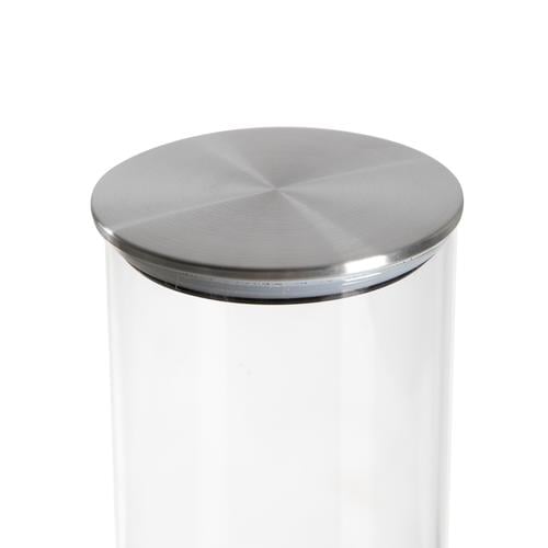  BOROSILIKAT CAM KAVANOZ 1670 ML - SILVER