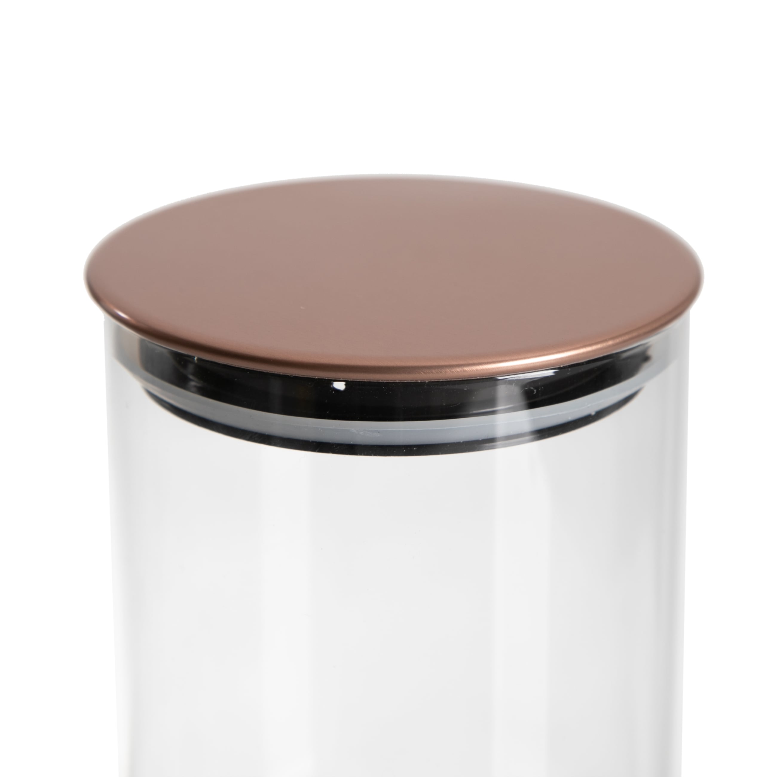 BOROSİLİKAT CAM KAVANOZ  BRONZ -S