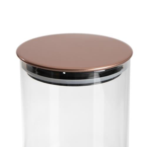  BOROSİLİKAT CAM KAVANOZ  BRONZ -S