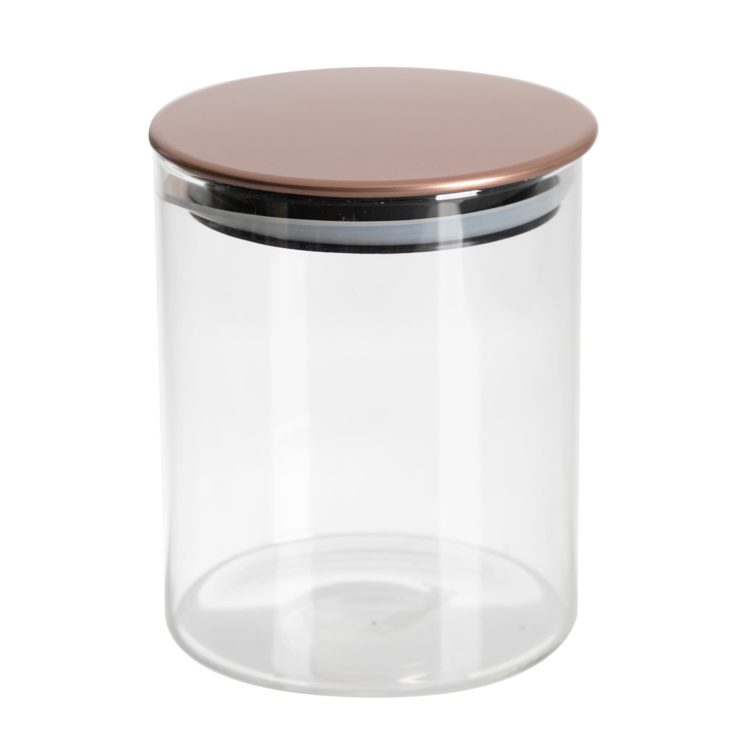 BOROSİLİKAT CAM KAVANOZ  BRONZ -S