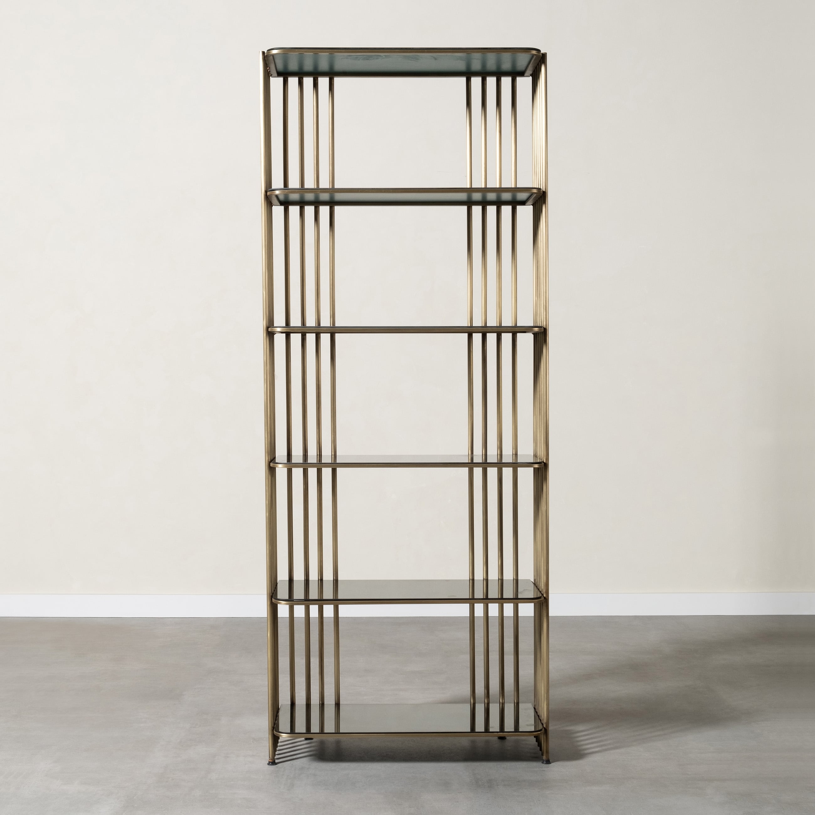 LARİDA METAL KİTAPLIK GOLD