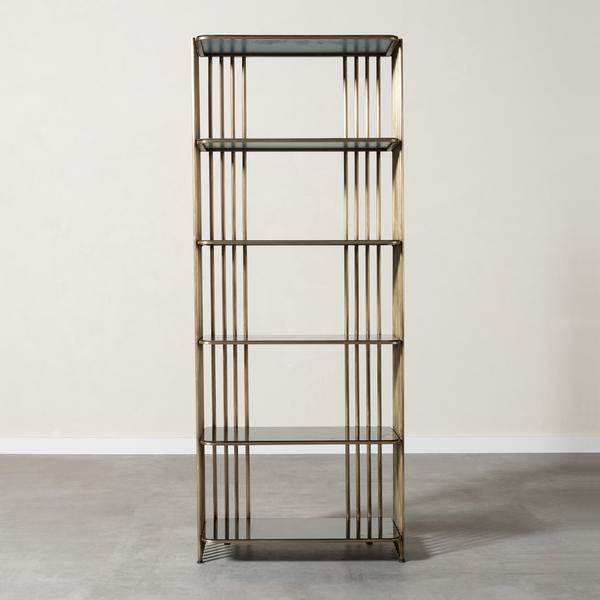 Mudo Concept Larida Metal Kitaplik Gold Renksiz