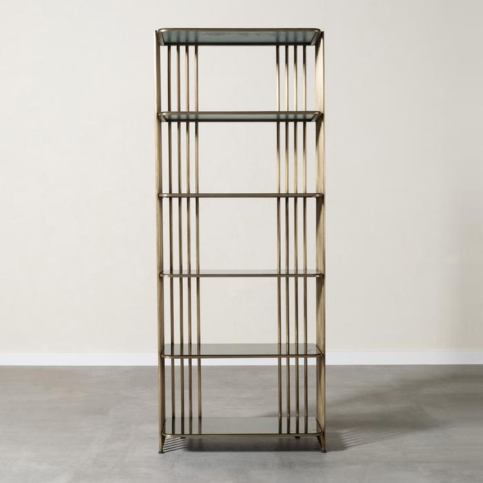 LARİDA METAL KİTAPLIK GOLD