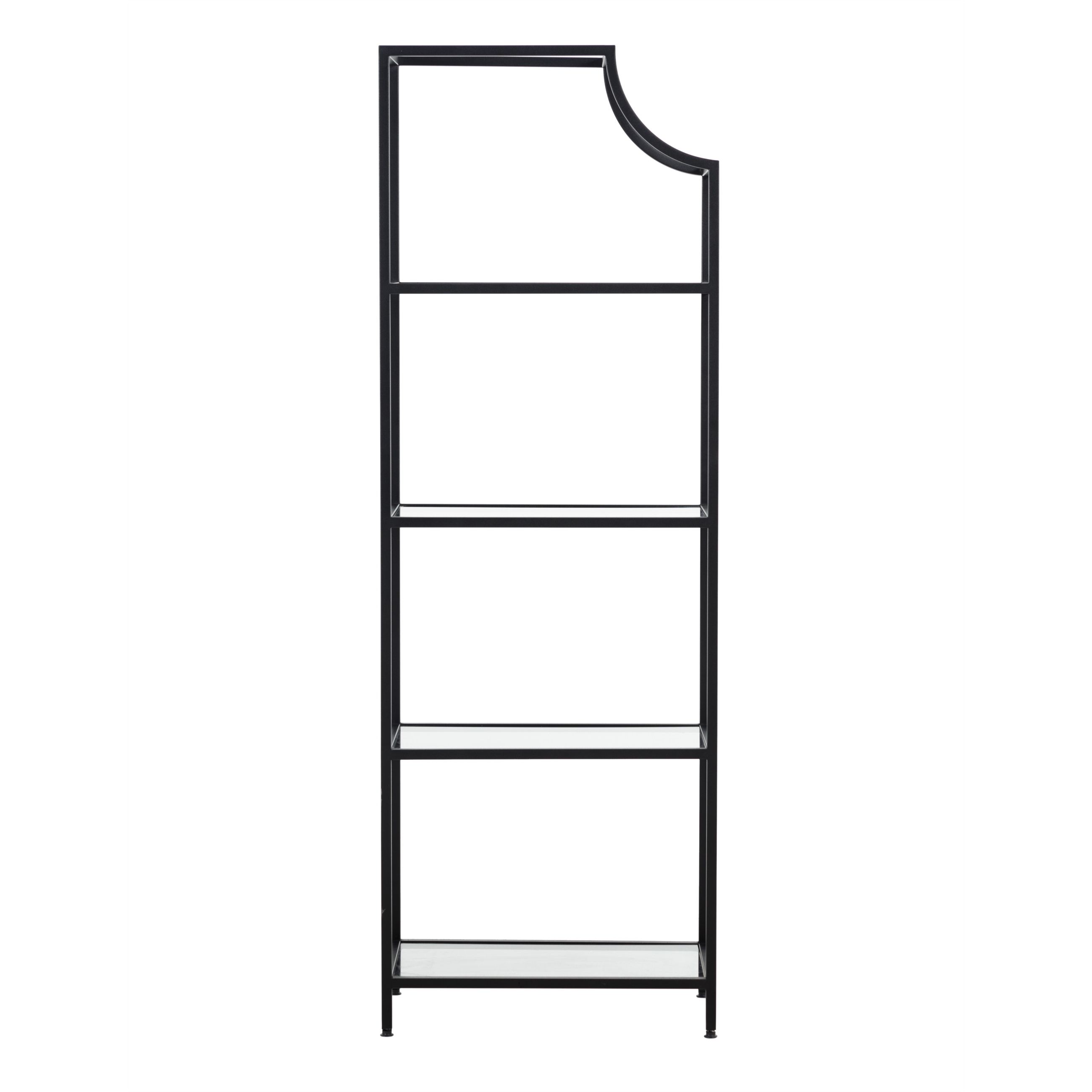 LADY METAL KİTAPLIK SİYAH