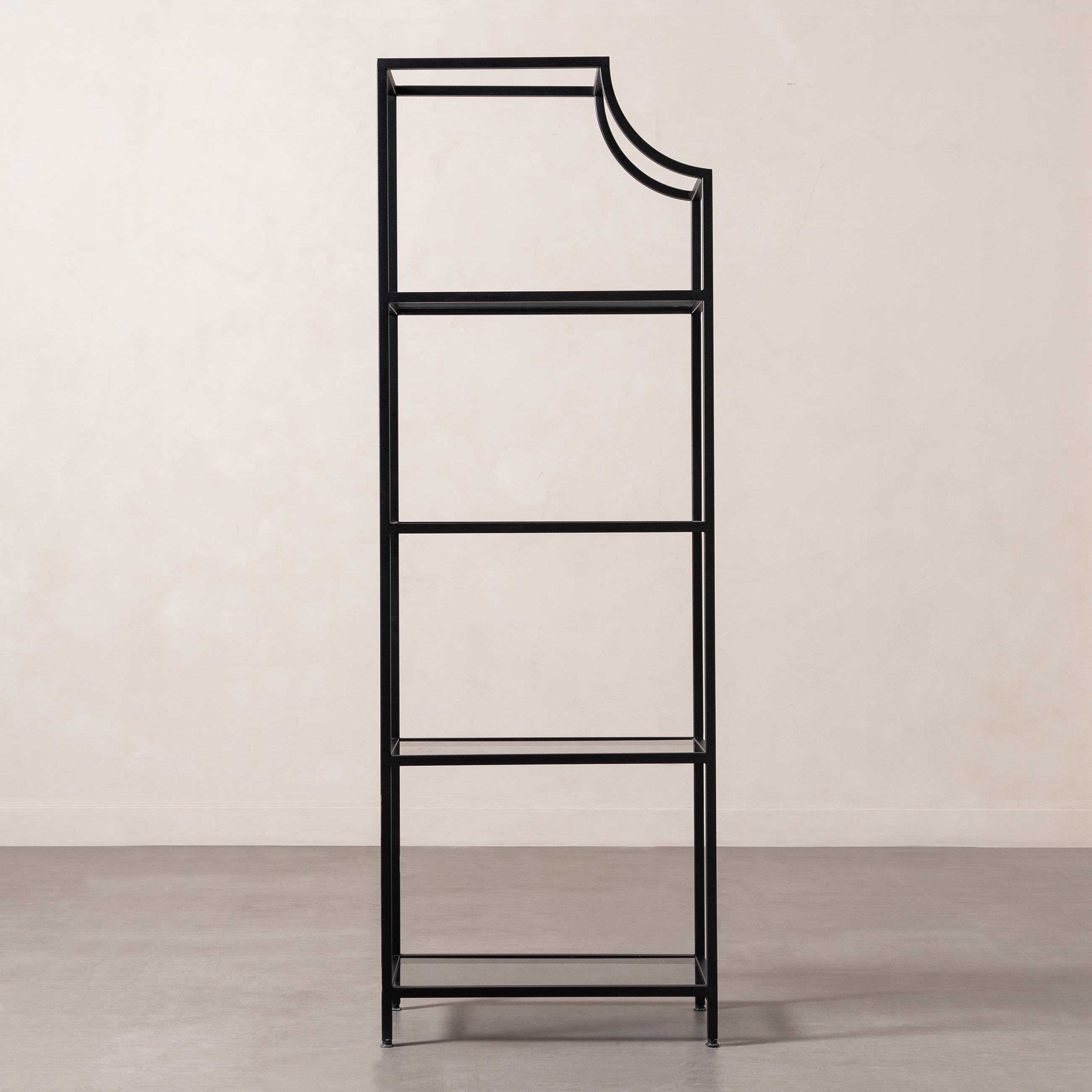 LADY METAL KİTAPLIK SİYAH