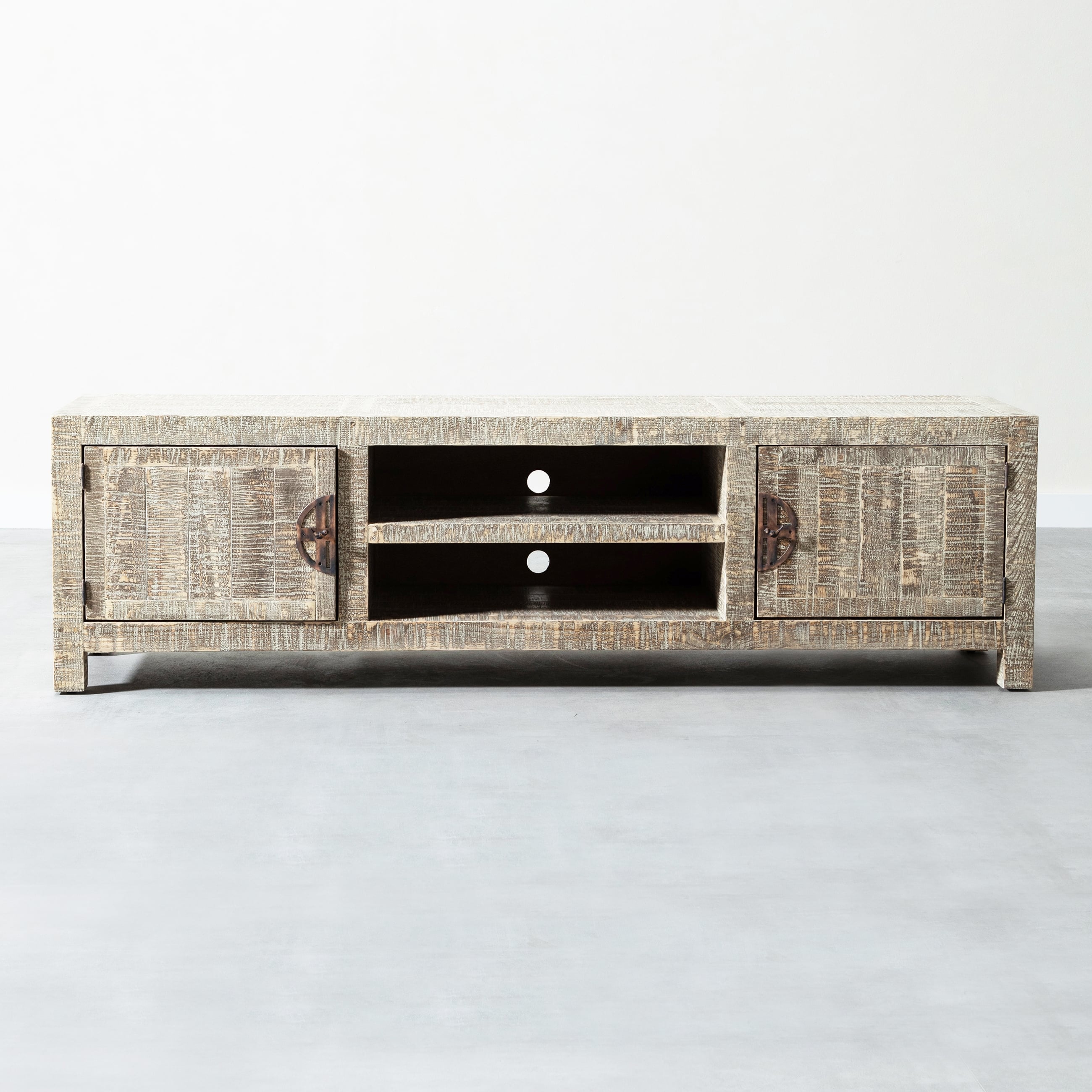 GOOSE MASİF AHŞAP TV KONSOLU