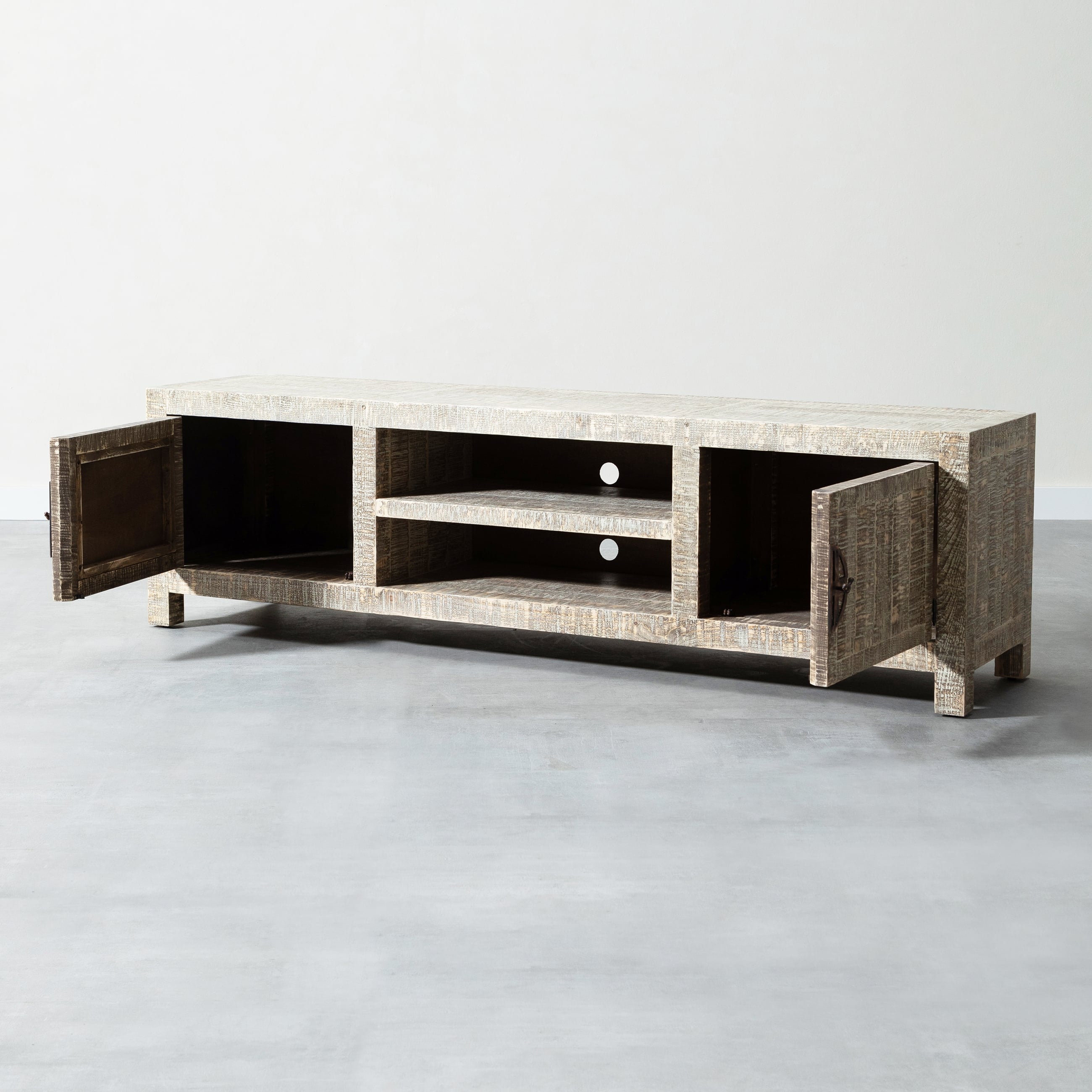 GOOSE MASİF AHŞAP TV KONSOLU