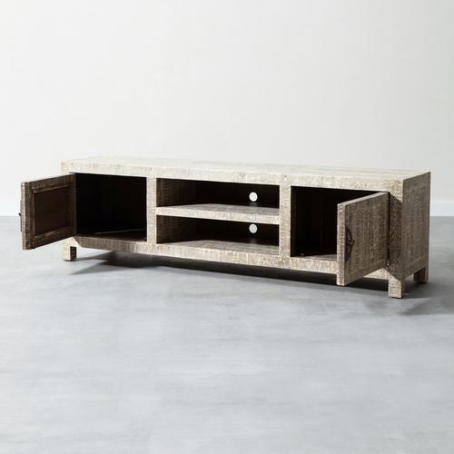  GOOSE MASİF AHŞAP TV KONSOLU