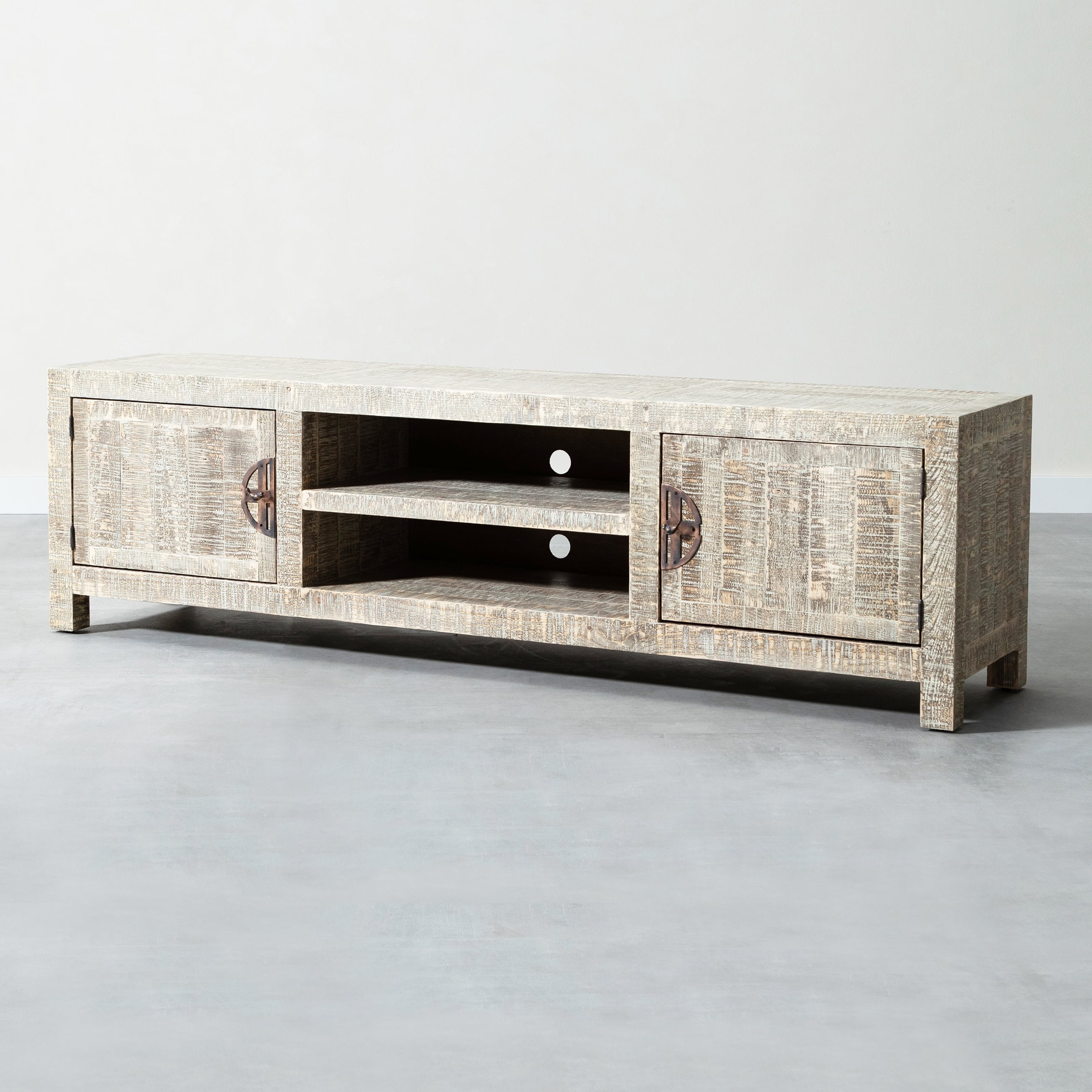 GOOSE MASİF AHŞAP TV KONSOLU