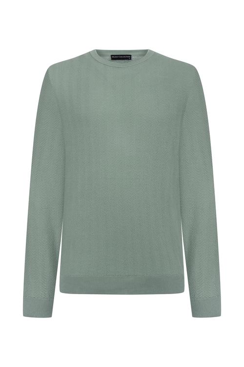  BİSİKLET YAKA TRİKO KAZAK