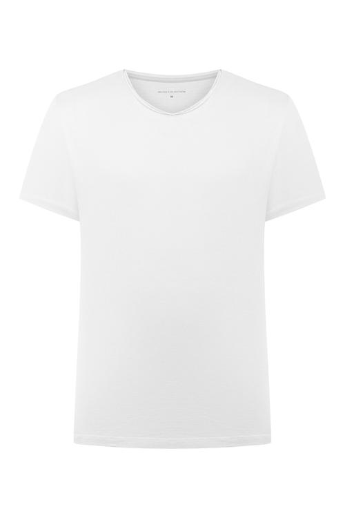  V YAKA KISA KOLLU T-SHIRT