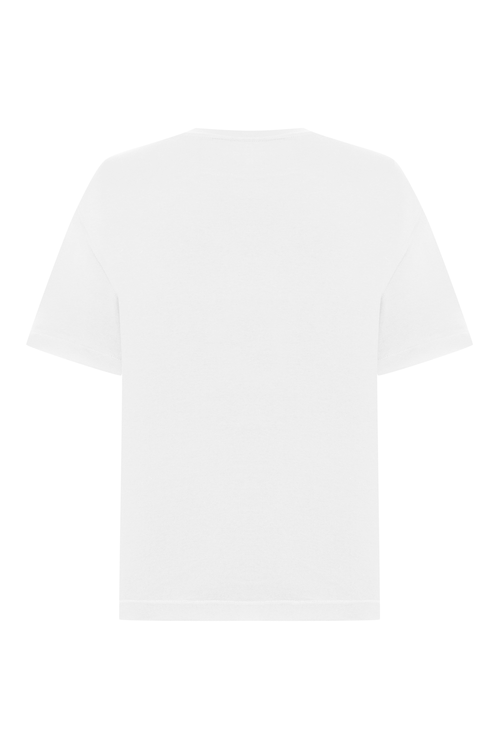 BİSİKLET YAKA KISA KOLLU T-SHIRT