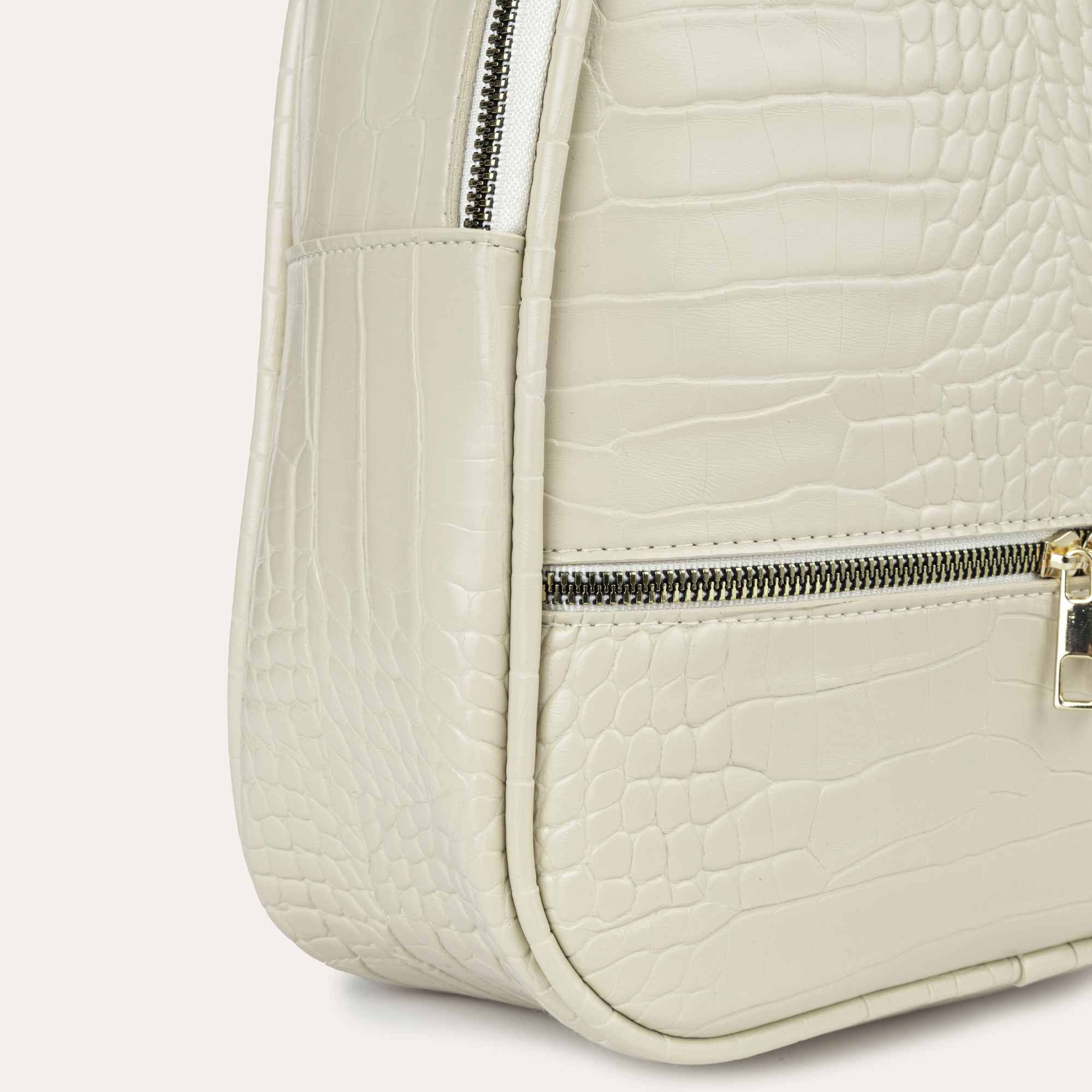 KROKODİL DESENLİ SIRT ÇANTASI