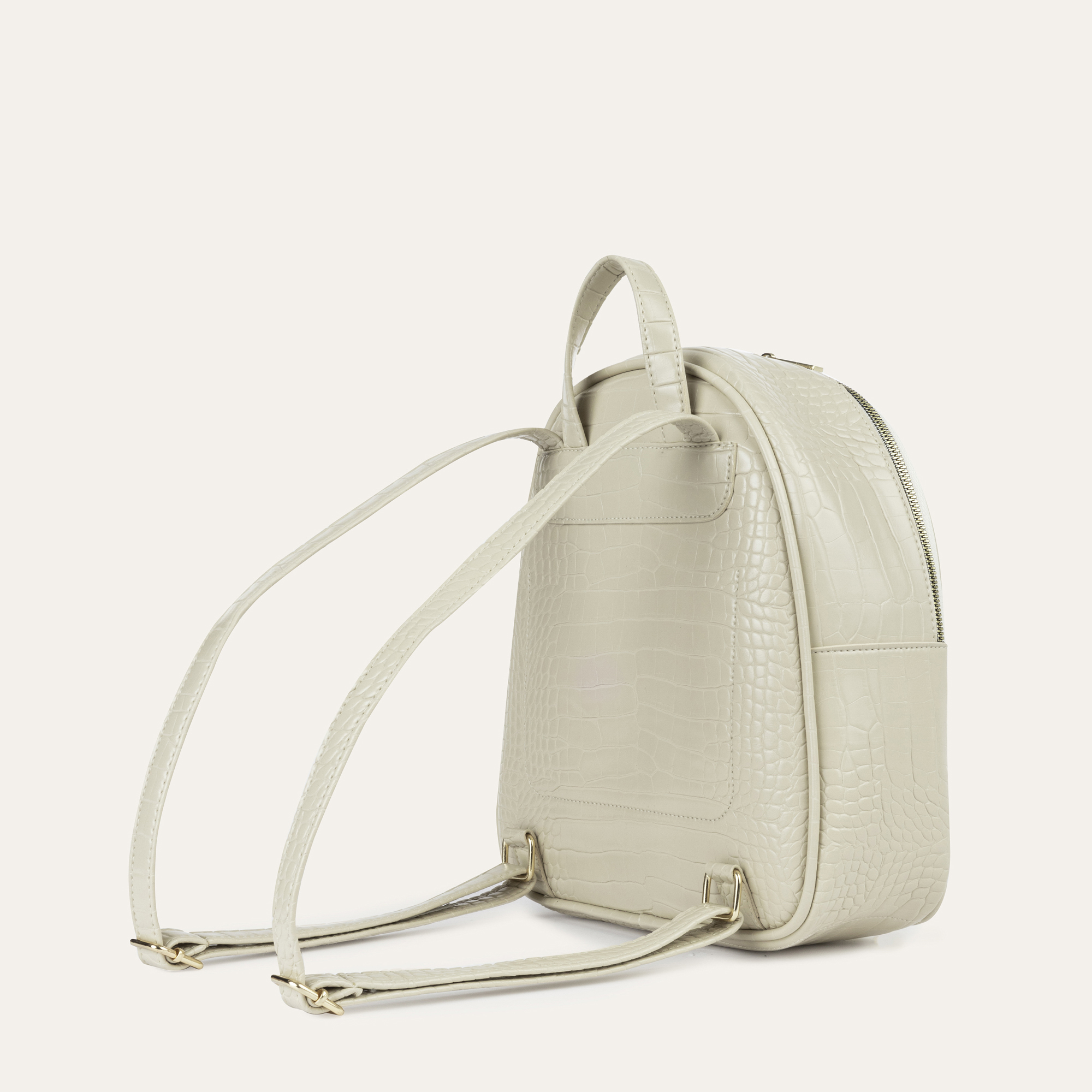 KROKODİL DESENLİ SIRT ÇANTASI