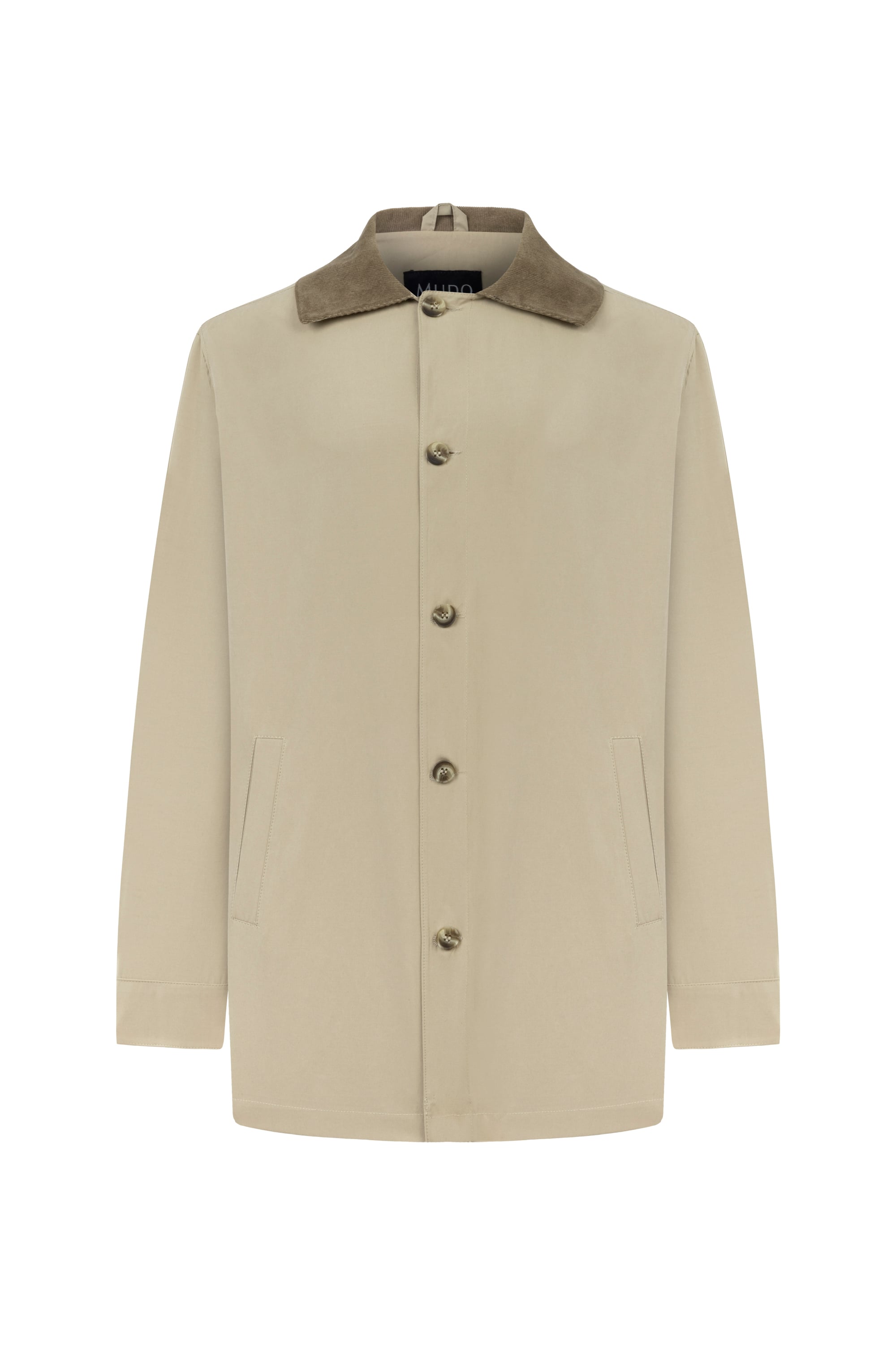 KADİFE YAKA TRENÇKOT