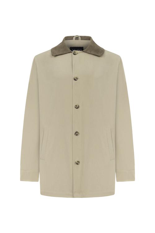  KADİFE YAKA TRENÇKOT