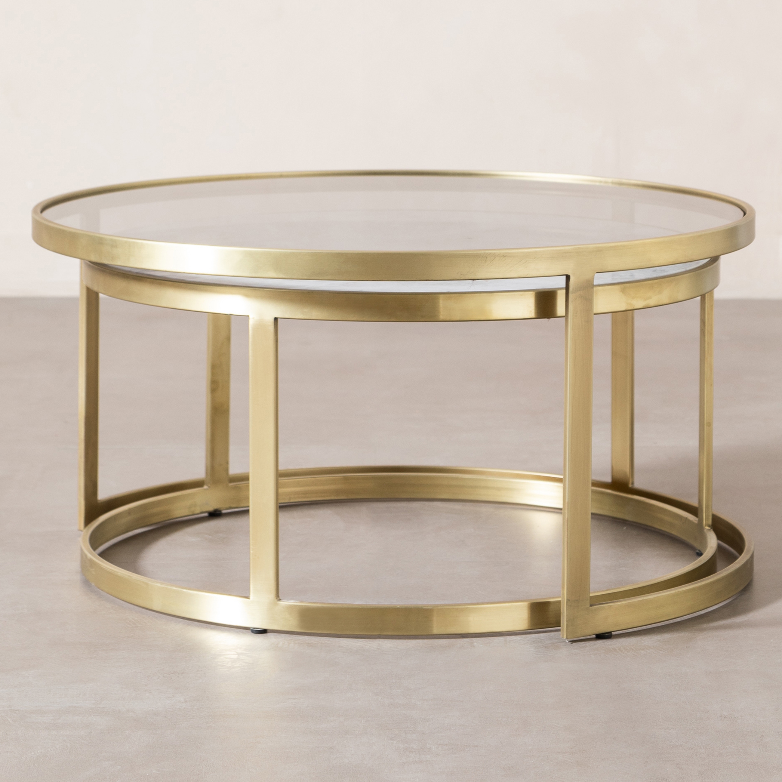 ATHENS İKİLİ KAHVE SEHPASI NEO