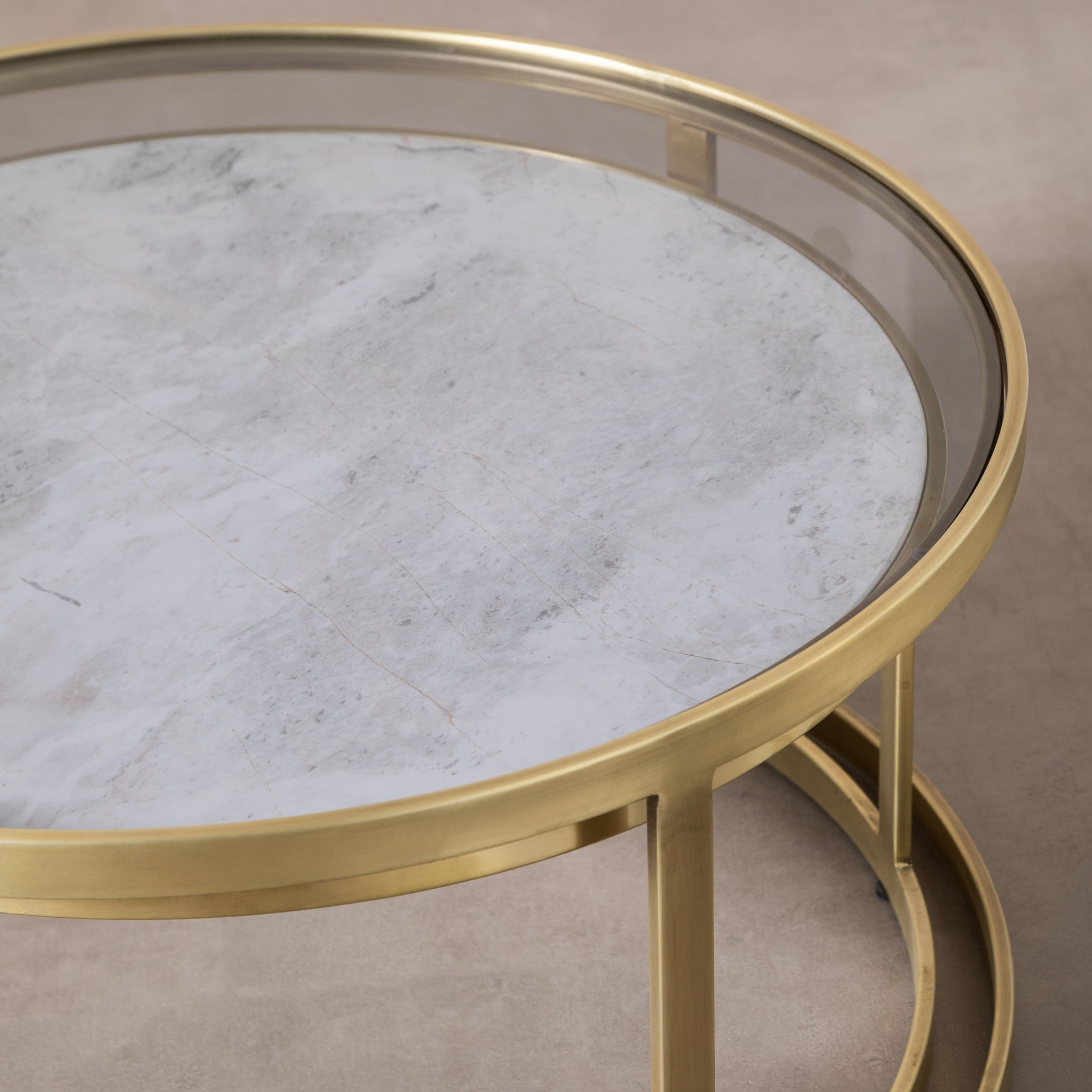 ATHENS İKİLİ KAHVE SEHPASI NEO