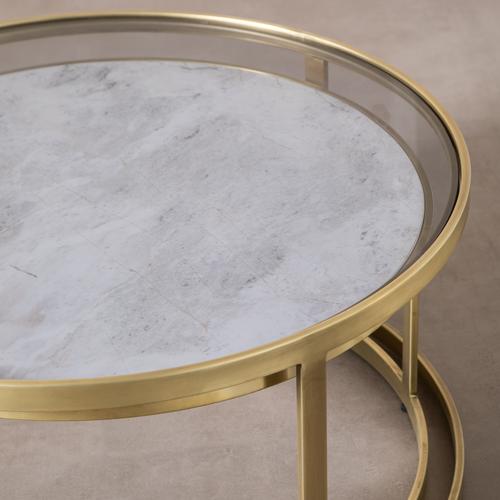  ATHENS İKİLİ KAHVE SEHPASI NEO