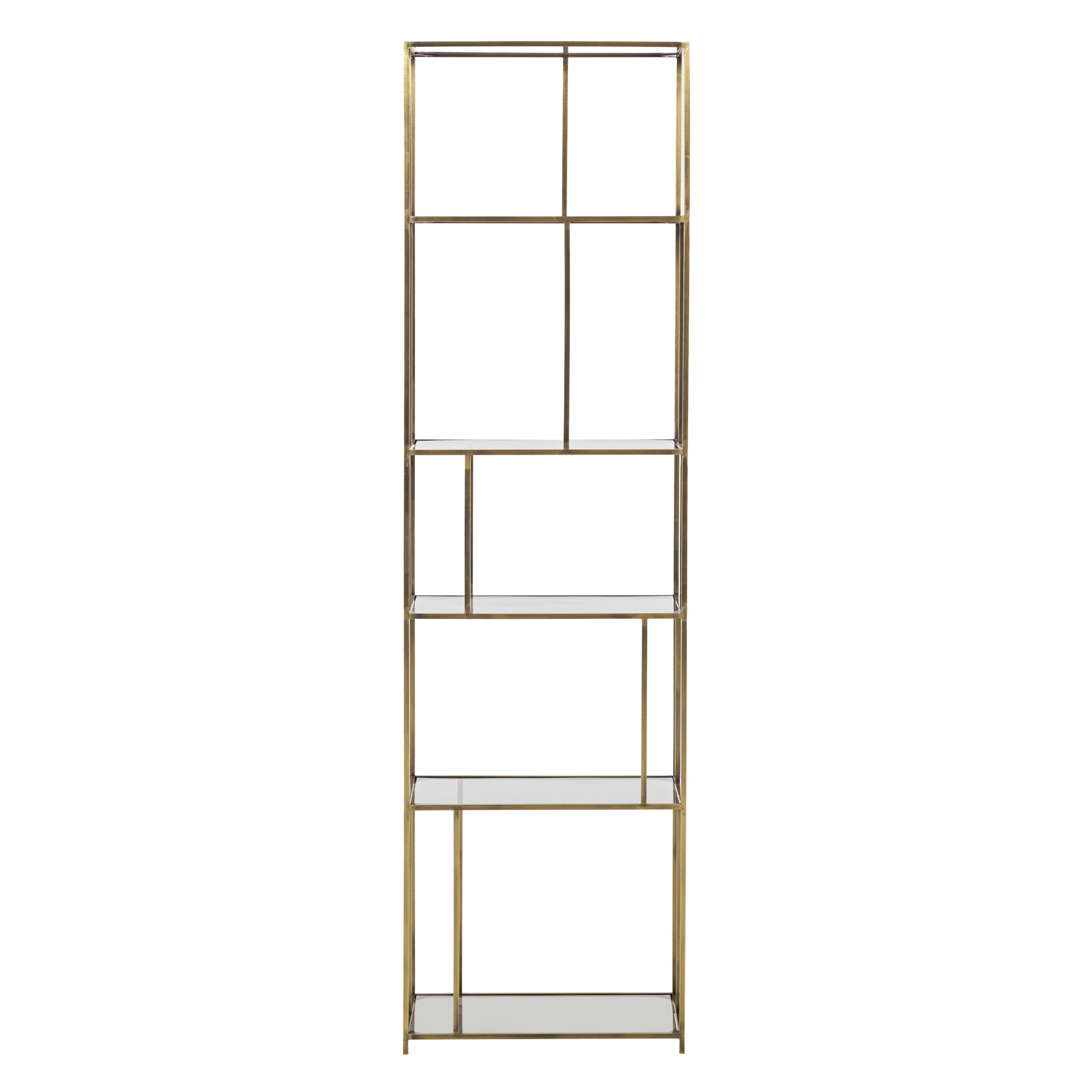 WINONA METAL KİTAPLIK GOLD