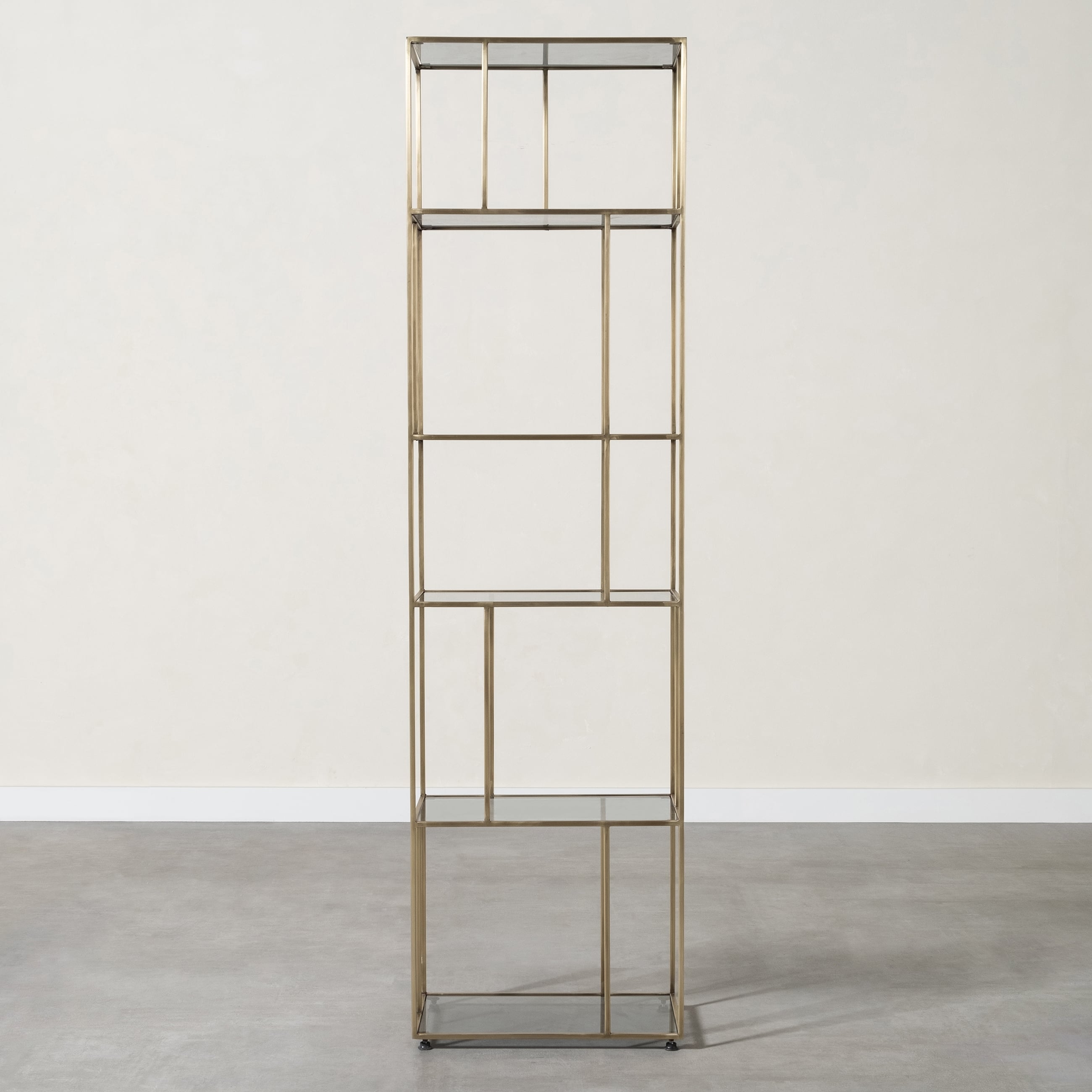 WINONA METAL KİTAPLIK GOLD