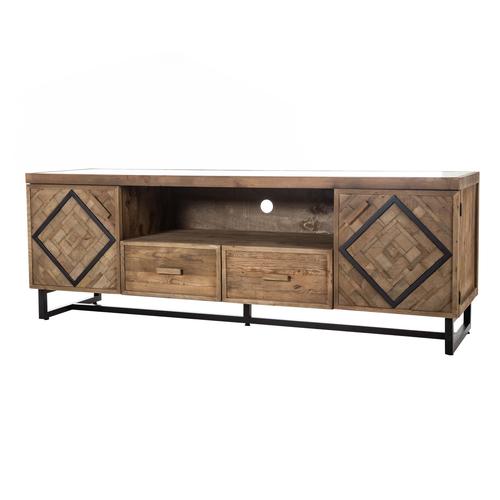  VERTICAL MASİF AHŞAP TV KONSOLU