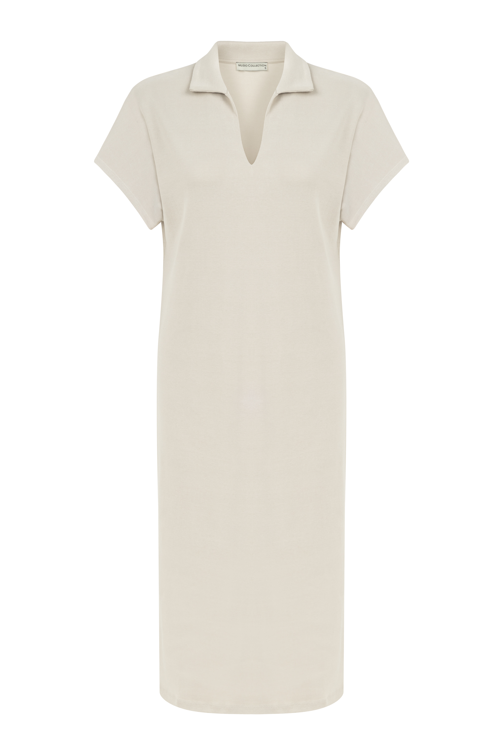 POLO YAKA UZUN ELBİSE