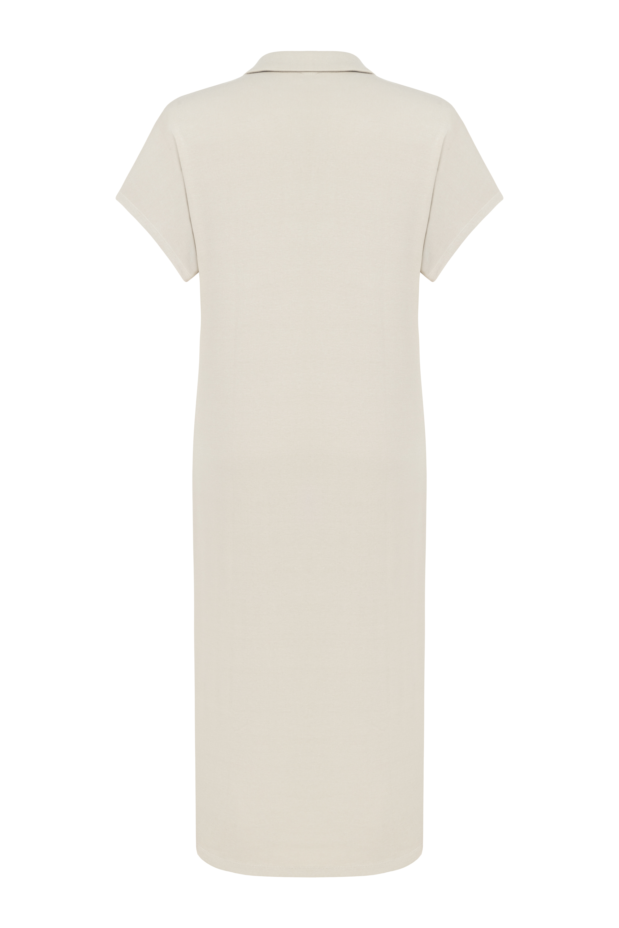 POLO YAKA UZUN ELBİSE