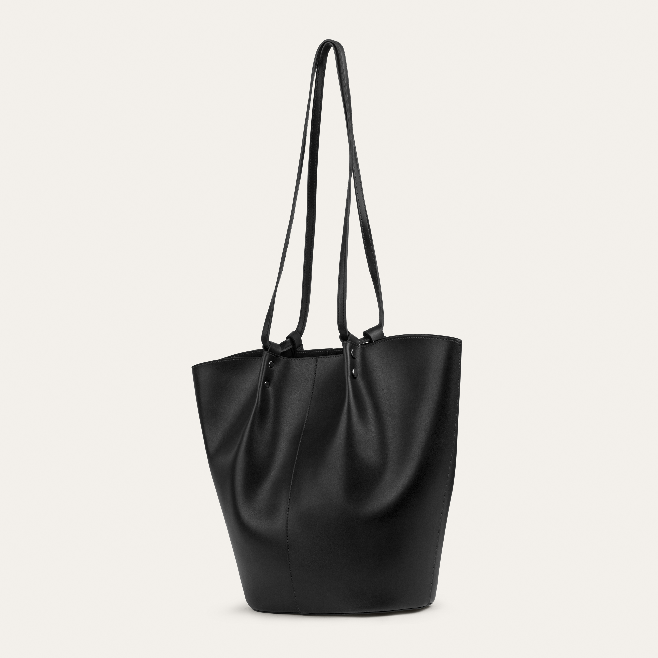 DERİ GÖRÜNÜMLÜ EL ÇANTASI