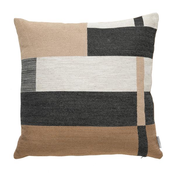 Mudo Home Ava Patch Kirlent Siyah Bej 50X50 Renksiz