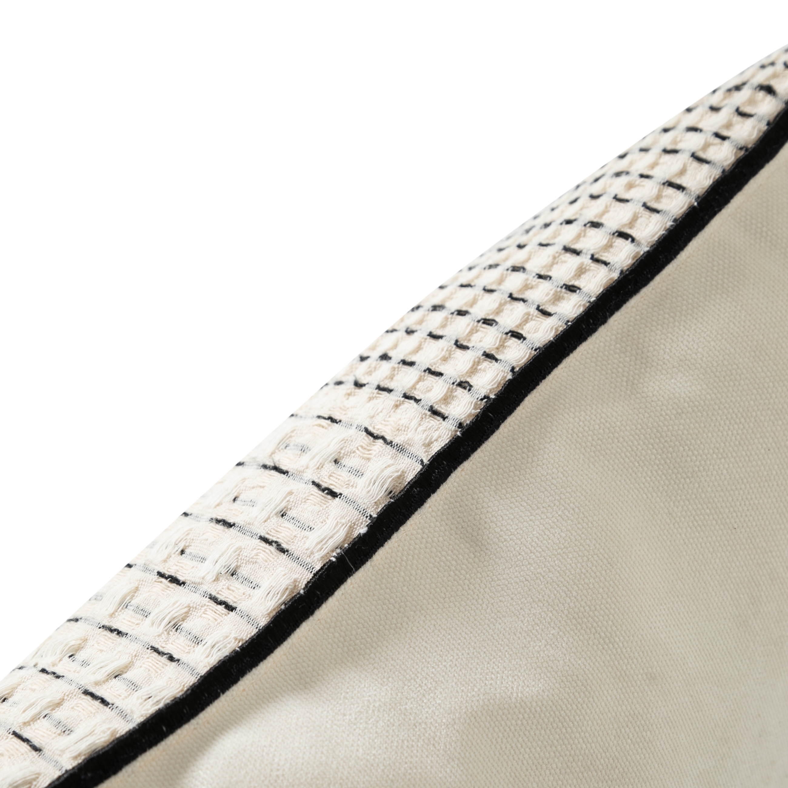 BELLA PATCH KIRLENT EKRU 45X45