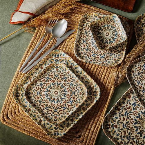 EPHESUS KARE PASTA TABAĞI SETİ 17CM- 6LI