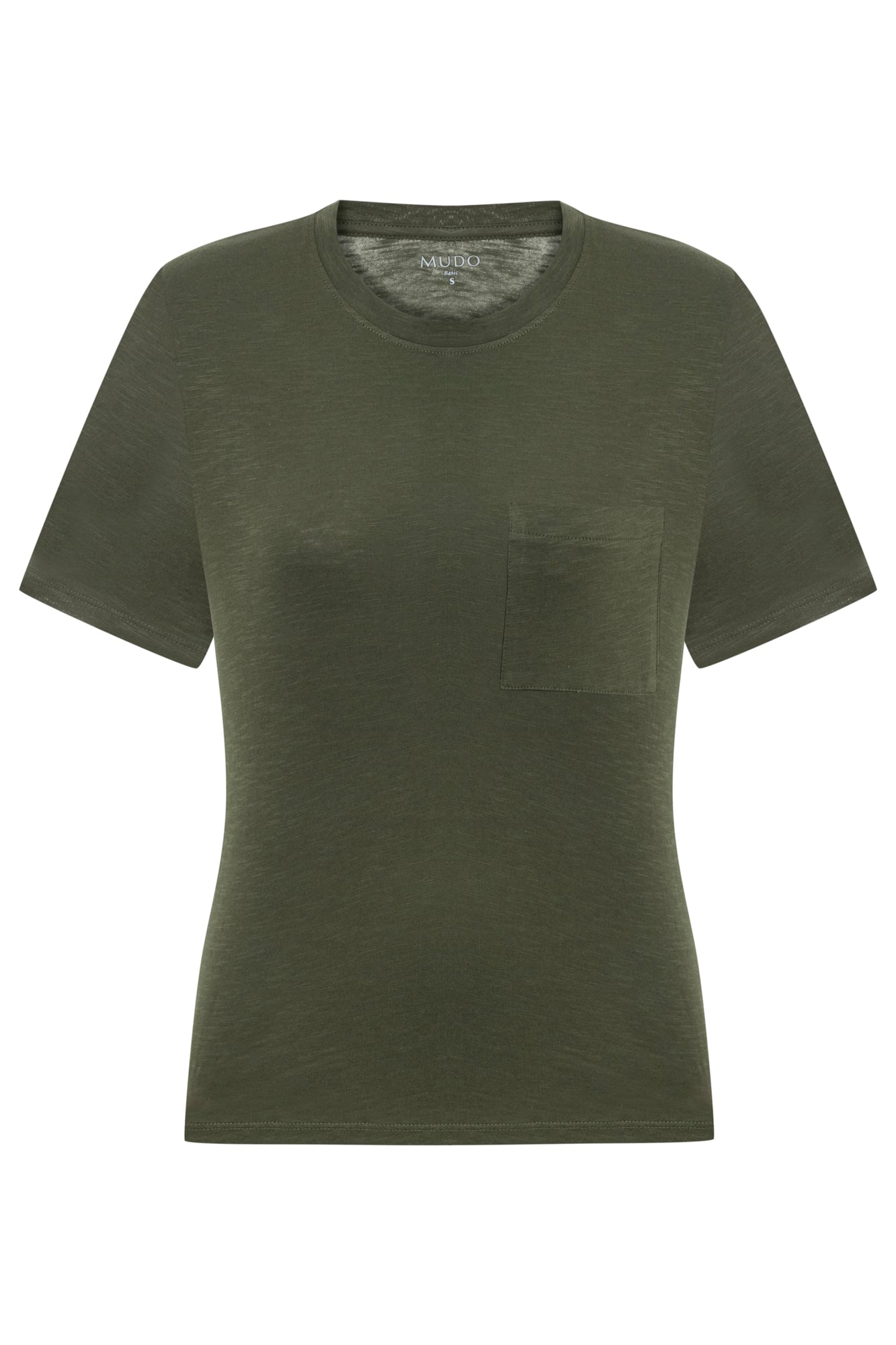 BİSİKLET YAKA KISA KOLLU T-SHIRT