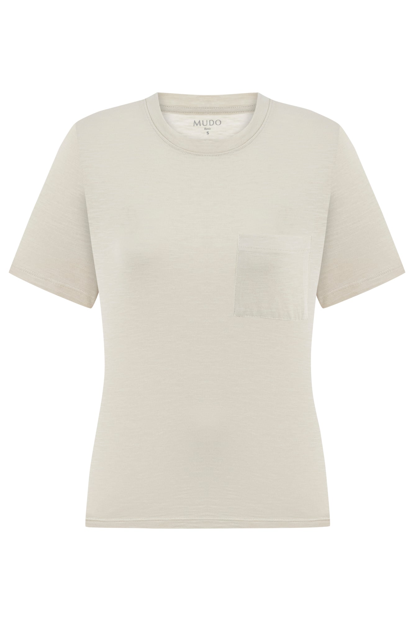 BİSİKLET YAKA KISA KOLLU T-SHIRT