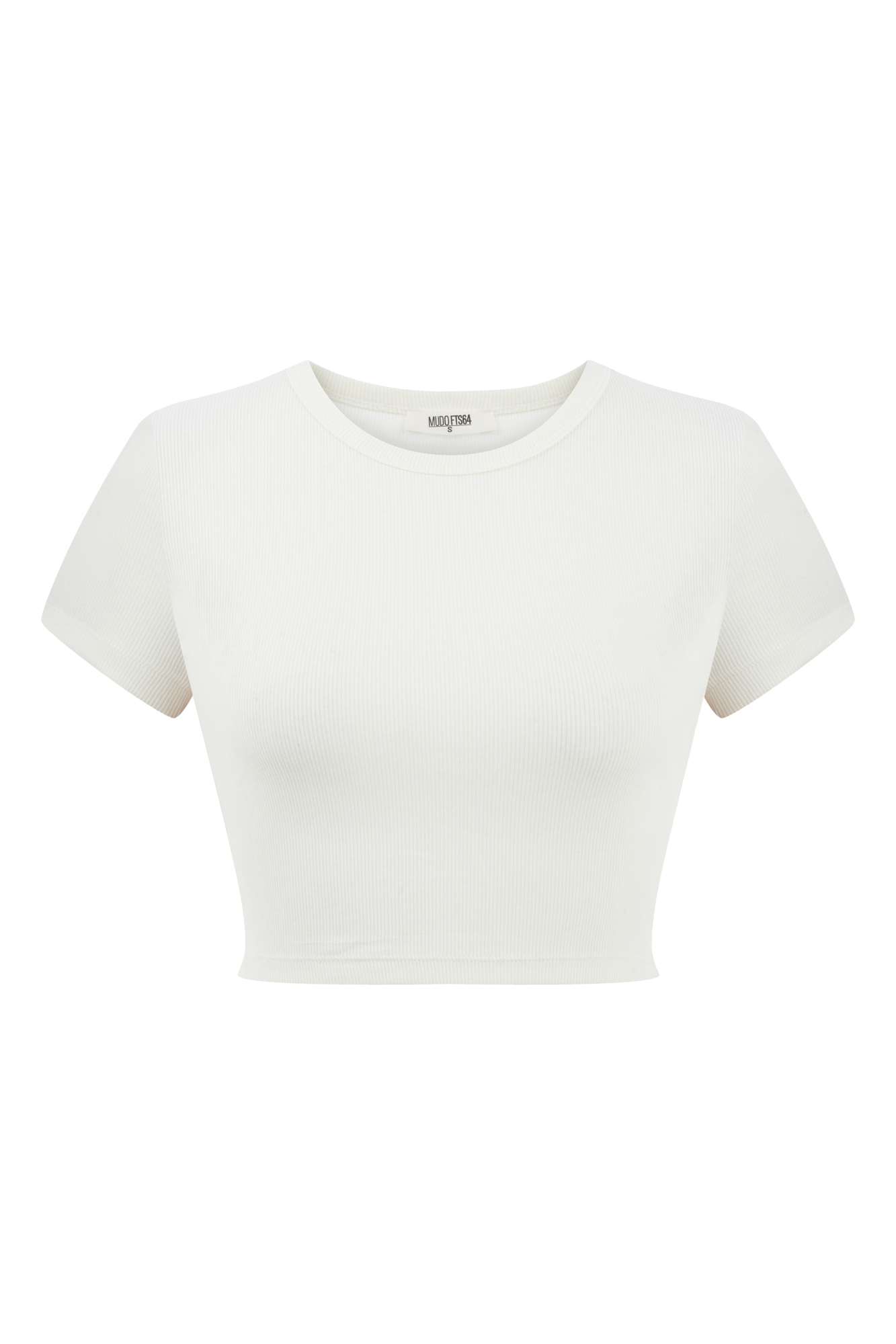 KISA KOLLU CROP T-SHIRT