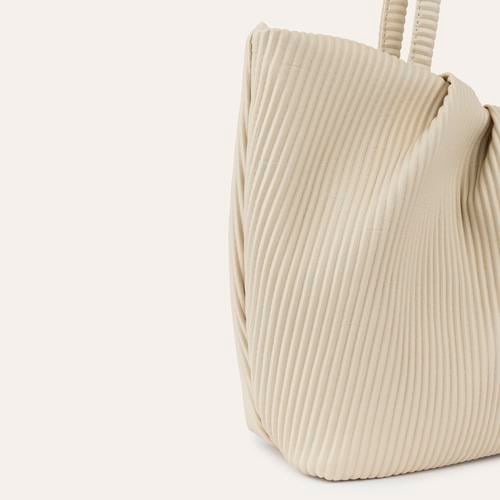  FİTİLLİ DERİ GÖRÜNÜMLÜ EL ÇANTASI