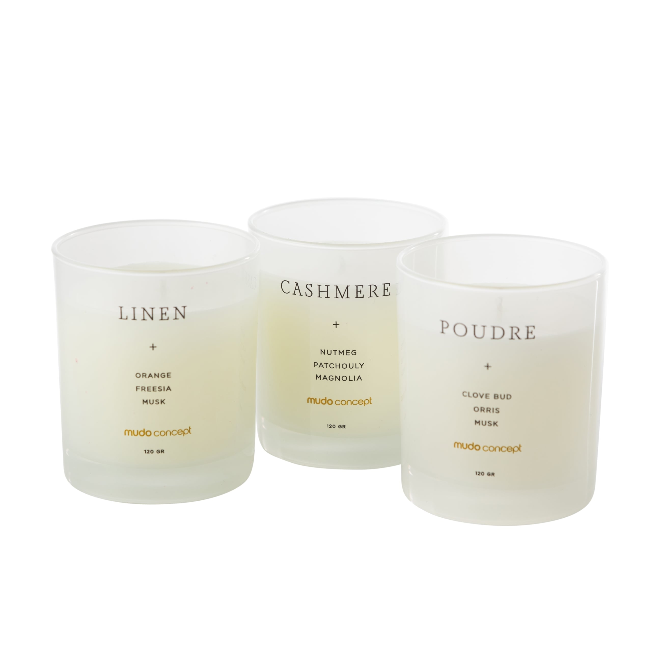 DREAMY WHITE 3x120 GR SET MUM