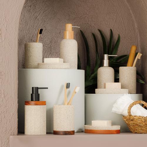  ATHENA 3LÜ BANYO SETİ KREM