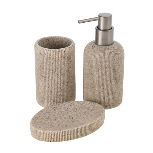  ATHENA 3LÜ BANYO SETİ KREM