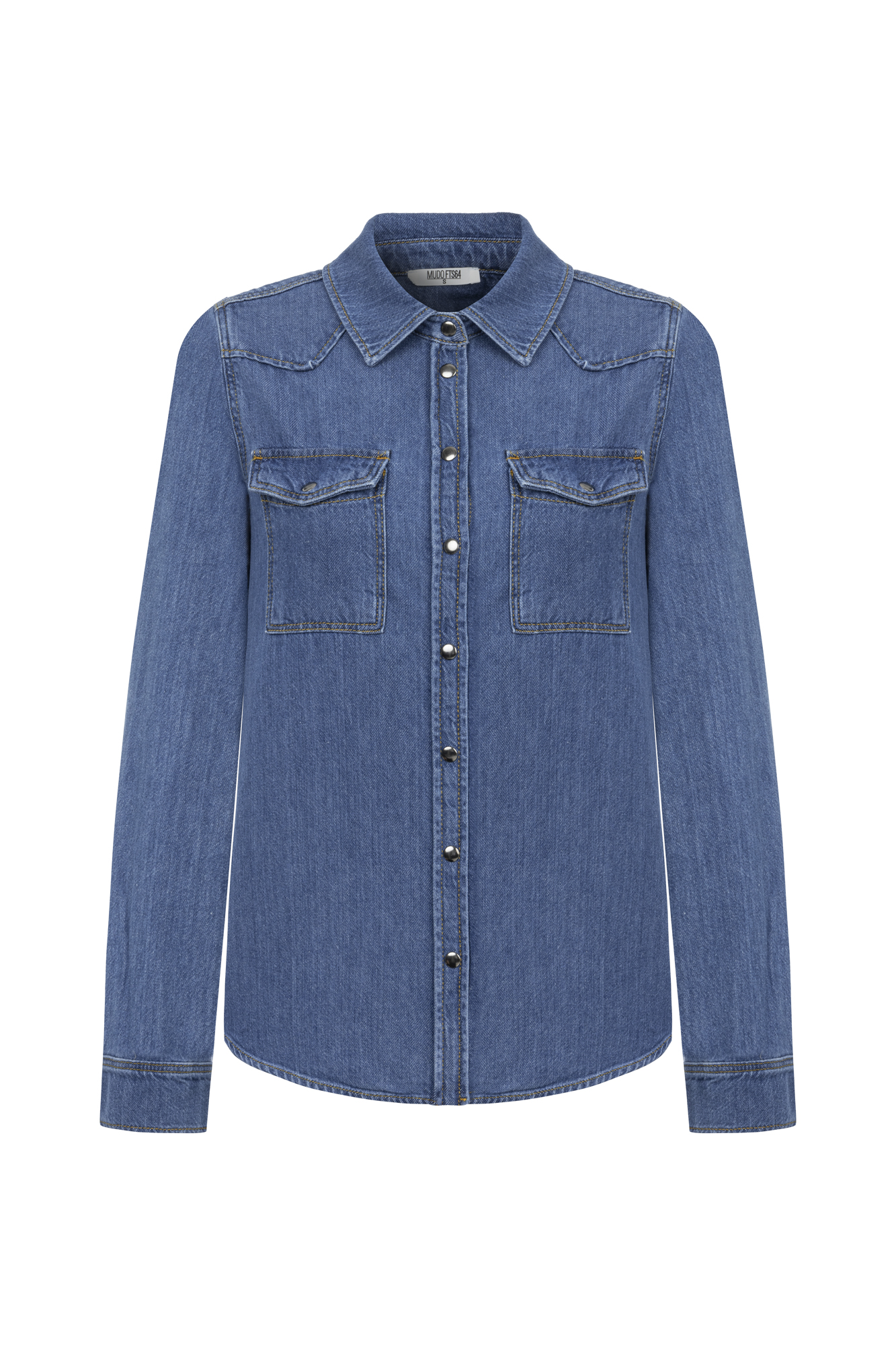 REGULAR FIT JEAN GÖMLEK