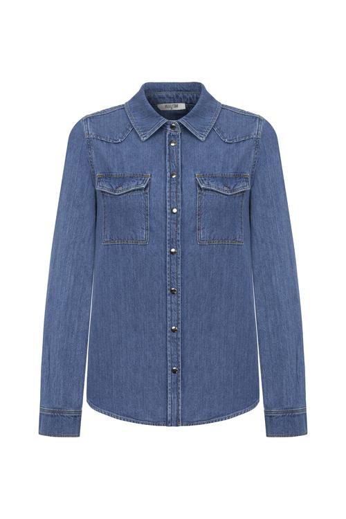  REGULAR FIT JEAN GÖMLEK