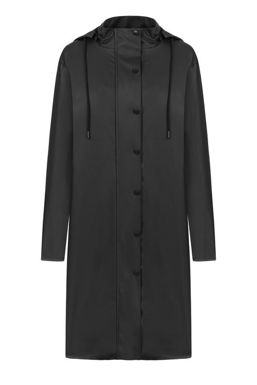  DERİ GÖRÜNÜMLÜ KAPÜŞONLU YAĞMURLUK