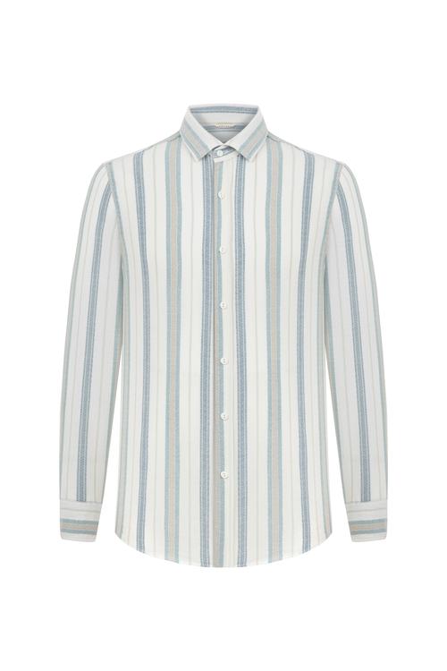  ÇİZGİLİ REGULAR FIT GÖMLEK