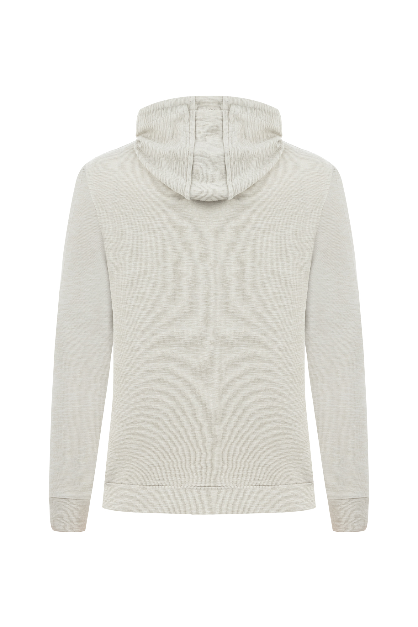 KAPÜŞONLU FERMUARLI SWEATSHIRT