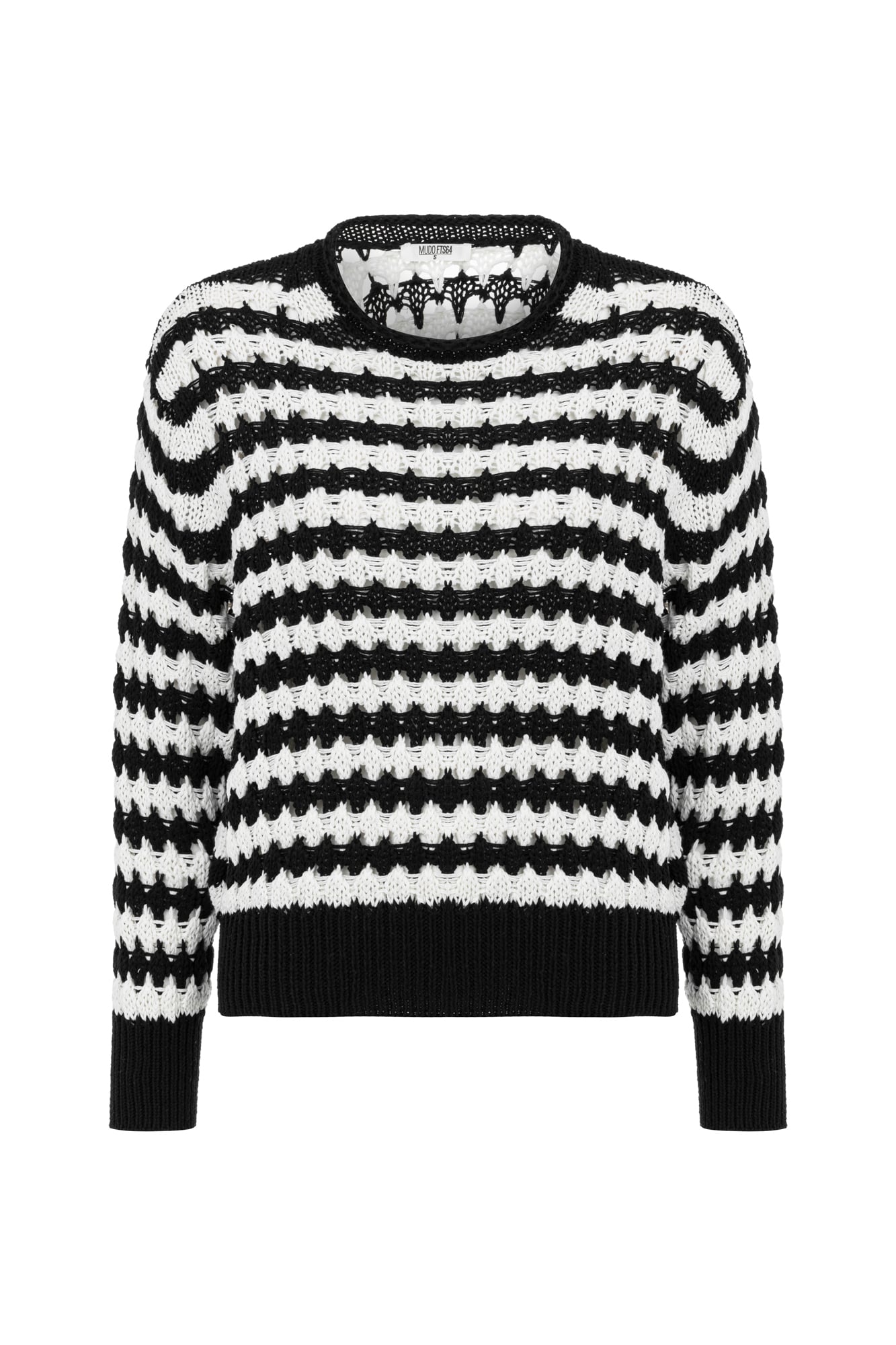 AJURLU BİSİKLET YAKA TRİKO KAZAK