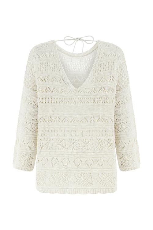  BAĞLAMA DETAYLI UZUN KOLLU TRİKO