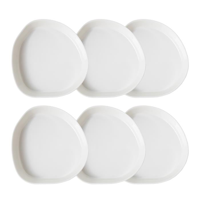 ASPENDOS ÇUKUR TABAK SETİ 21CM - 6LI